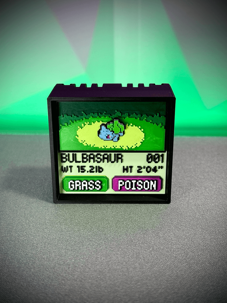 PokeBox Coleccionable Bulbasaur #001