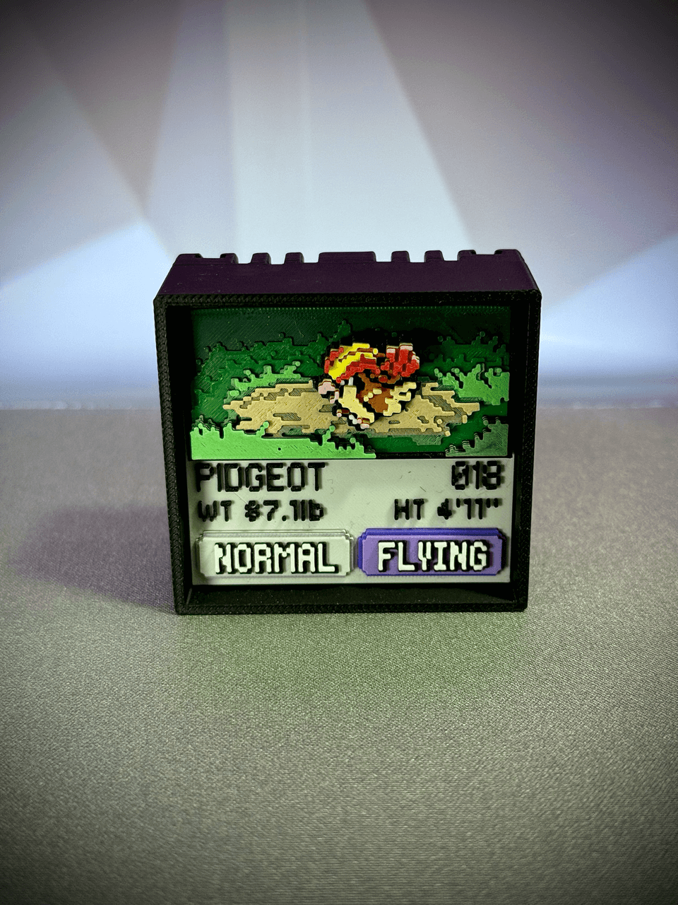 PokeBox Coleccionable Pidgeot #018