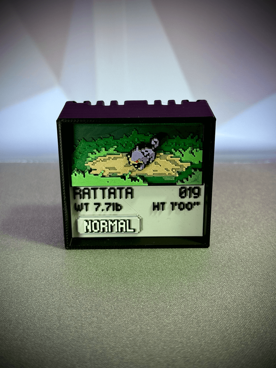 PokeBox Coleccionable Rattata #019