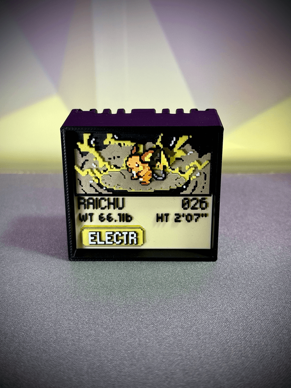 PokeBox Coleccionable Raichu #026