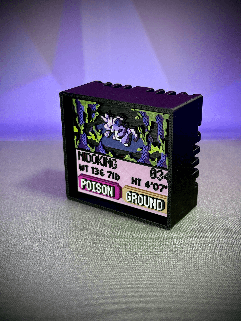 PokeBox Coleccionable Nidoking #034