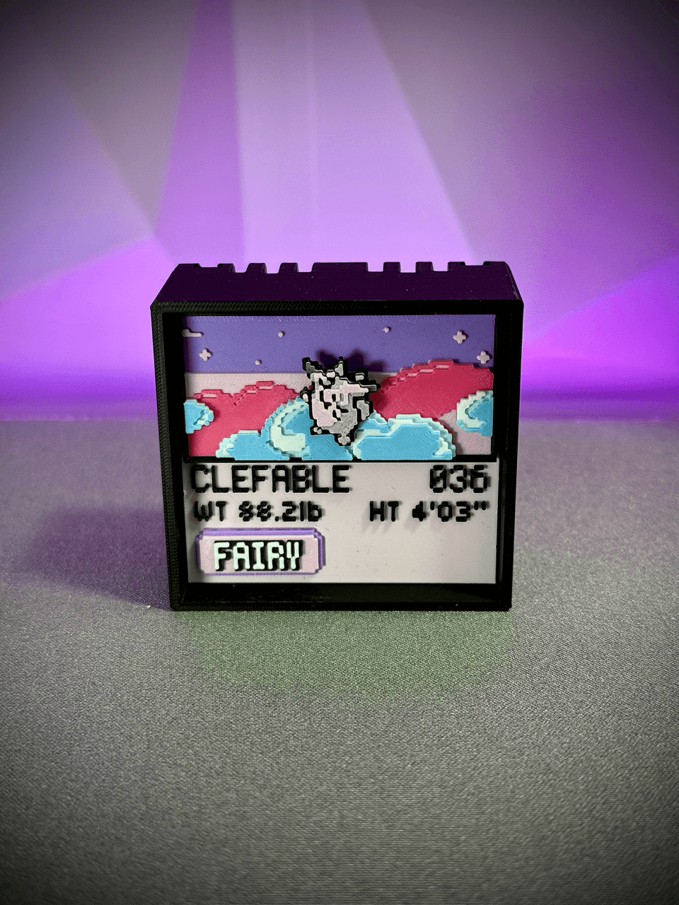 PokeBox Coleccionable Clefable #036