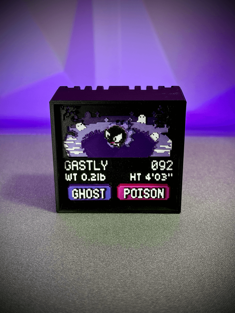 PokeBox Coleccionable Gastly #092