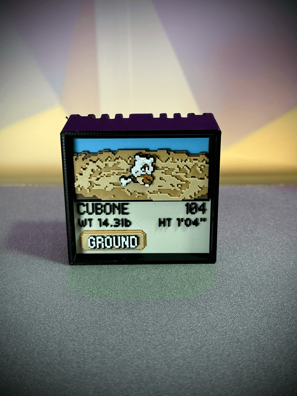 PokeBox Coleccionable Cubone #104